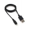 Кабель Cablexpert USB AM - Lightning 1m (CC-USB-AP2MBP) Black