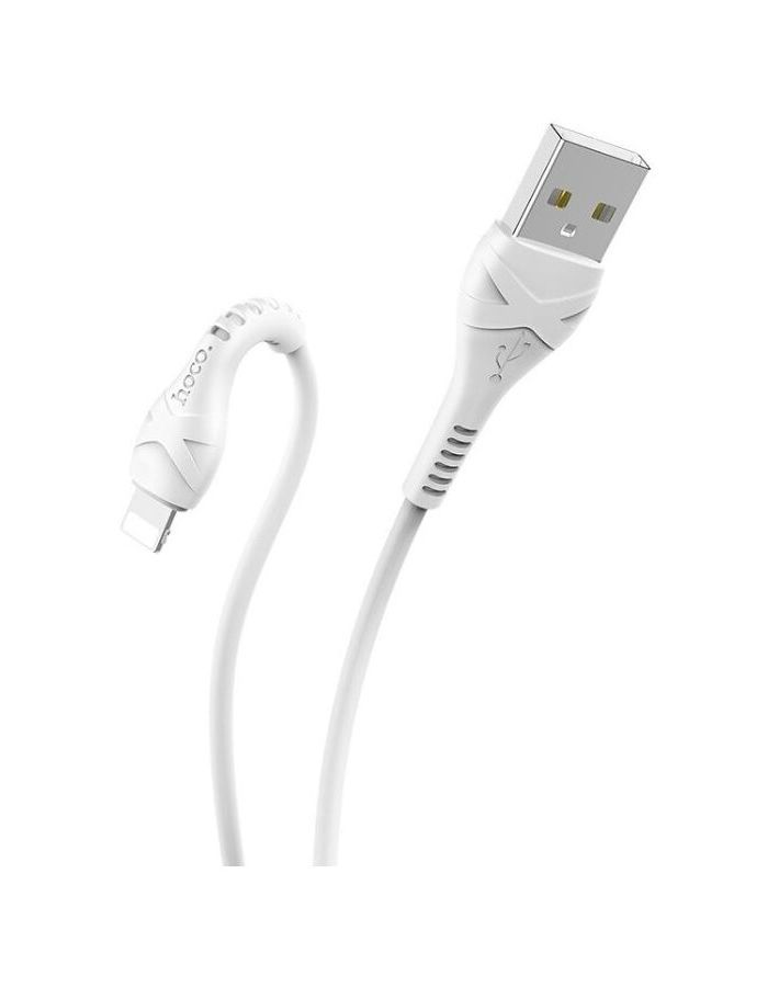 Кабель Hoco X37 Cool Power USB - Lightning White (6931474710499)