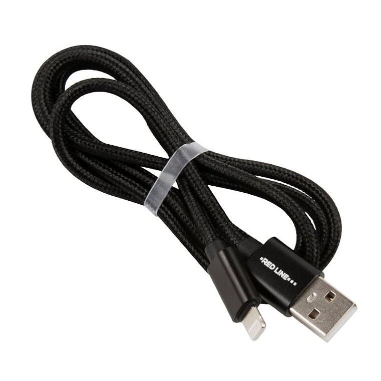 

Кабель Red Line USB - Lightning Black УТ000020236