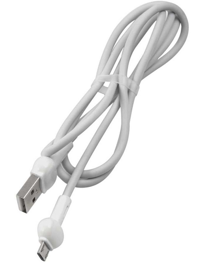 Кабель Redline Candy micro USB B (m) USB A (m) 1м белый УТ000021983 кабель buro braided bhp ret micusb br usb a m micro usb b m 1м золотистый