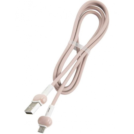 Кабель Redline Candy micro USB B (m) USB A (m) 1м розовый УТ000021986 - фото 1