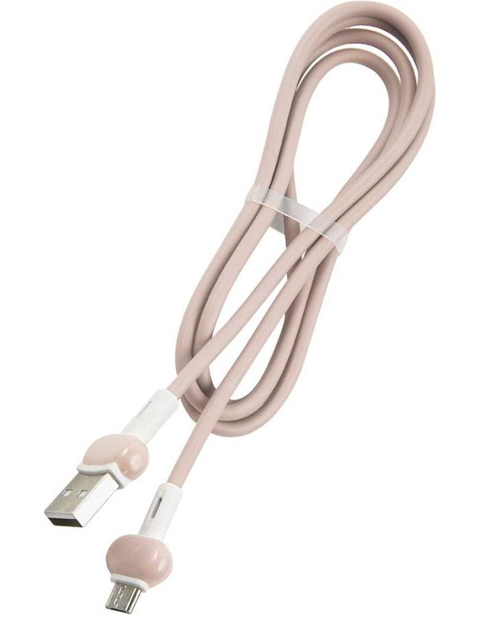 Кабель Redline Candy micro USB B (m) USB A (m) 1м розовый УТ000021986 кабель buro braided bhp ret micusb br usb a m micro usb b m 1м золотистый