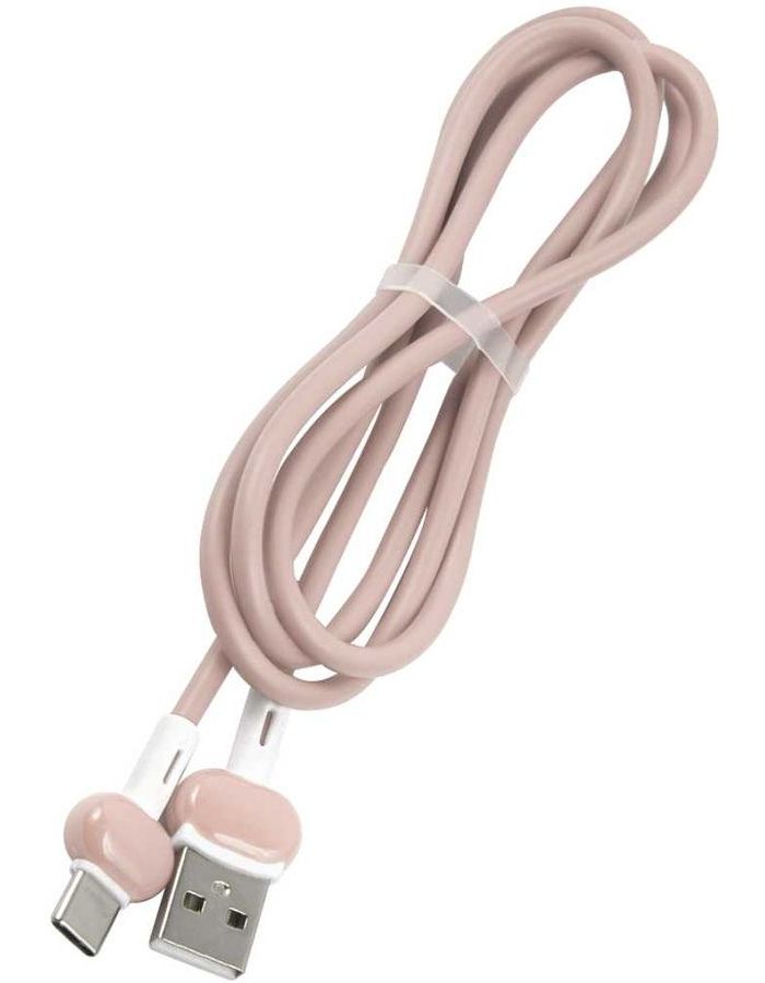 Кабель Redline Candy USB Type-C (m) USB A (m) 1м розовый УТ000021996