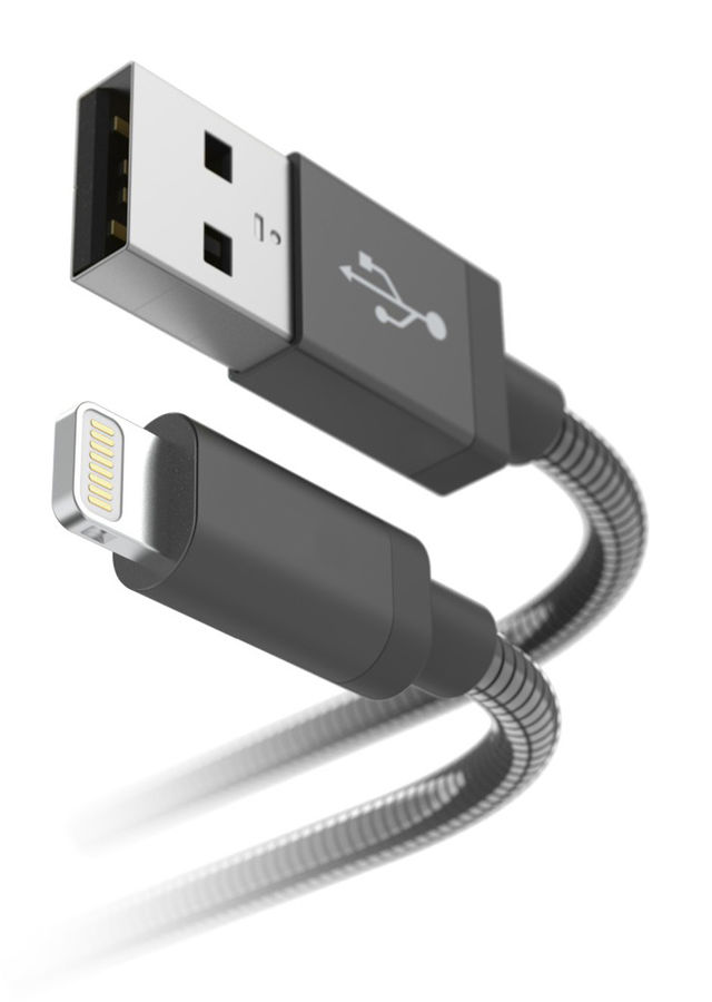 цена Кабель Hama 00183339 Lightning USB 2.0 (m) 1.5м черный
