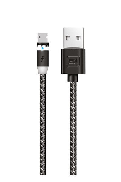 USB кабель Exployd EX-K-949 microUSB Magnetic Classic 2.1A 2м черный usb кабель exployd ex k 786 type c magnetic classic 2 1a 1м черный