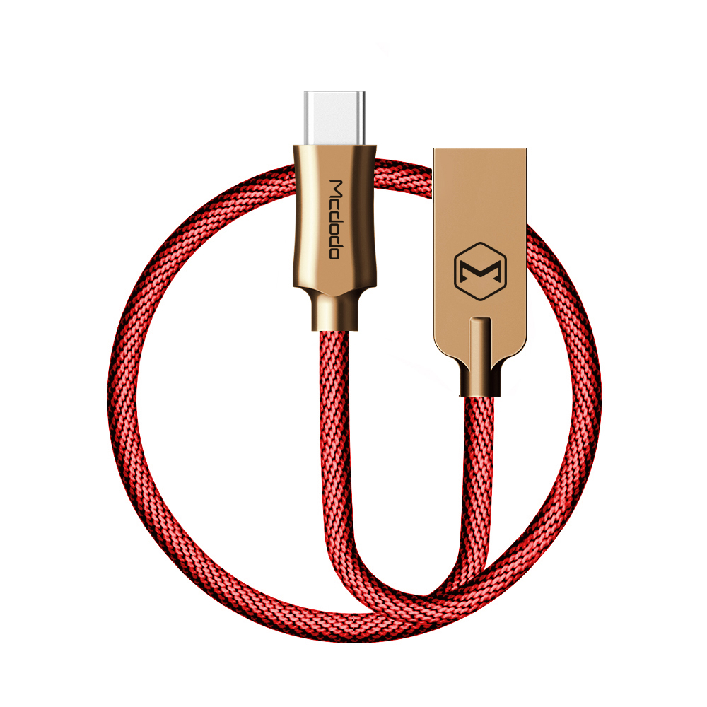 Кабель Mcdodo Knight Series USB - Type-C, 1 метр, красный