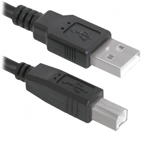 Кабель Defender USB04-10 USB2.0 AM-BM 3.0м (83764) - фото 1