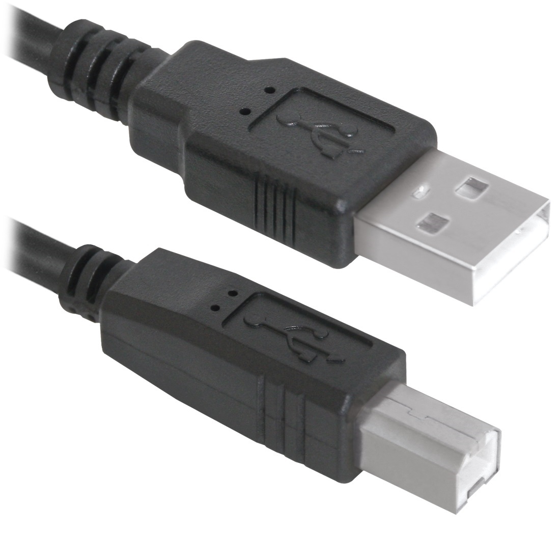 цена Кабель Defender USB04-10 USB2.0 AM-BM 3.0м (83764)