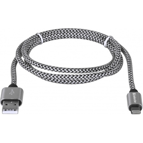 

Кабель Defender ACH01-03T USB - Lightning 1м (87809) White