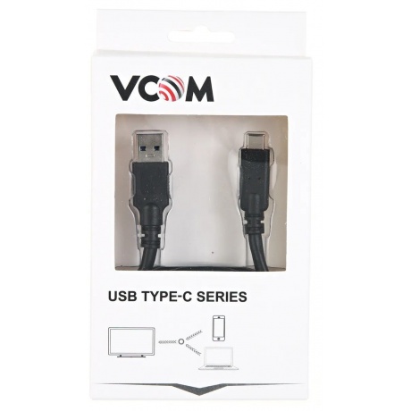 Кабель VCOM USB - USB Type-C 1м (CU401) - фото 3