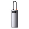 USB-концентратор Baseus Metal Gleam Series 6-in-1 Multifunctiona...