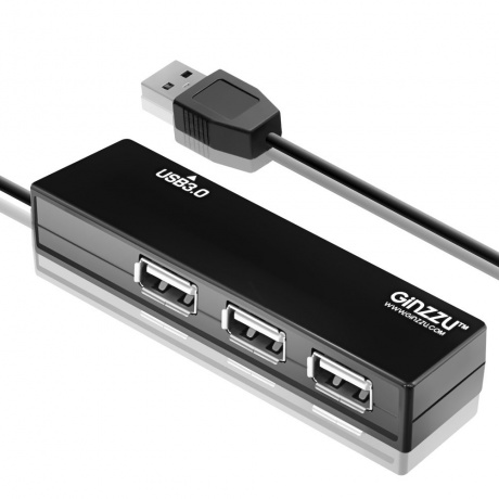 USB-концентратор Ginzzu GR-334UB - фото 1