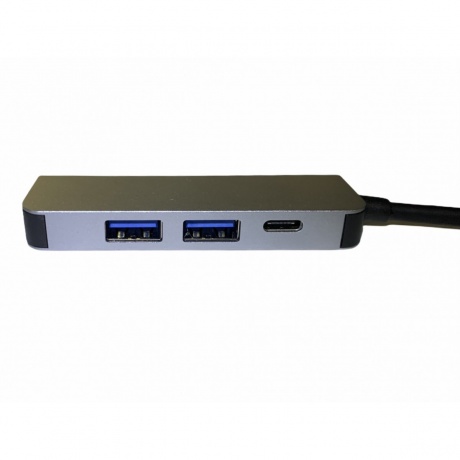 USB-концентратор Palmexx 4в1 USB-C - HDMI+2xUSB 3.0+USB-C PX/HUB-006 - фото 3
