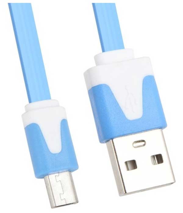 Кабель Liberty Project USB - MicroUSB 1m Blue R0003926
