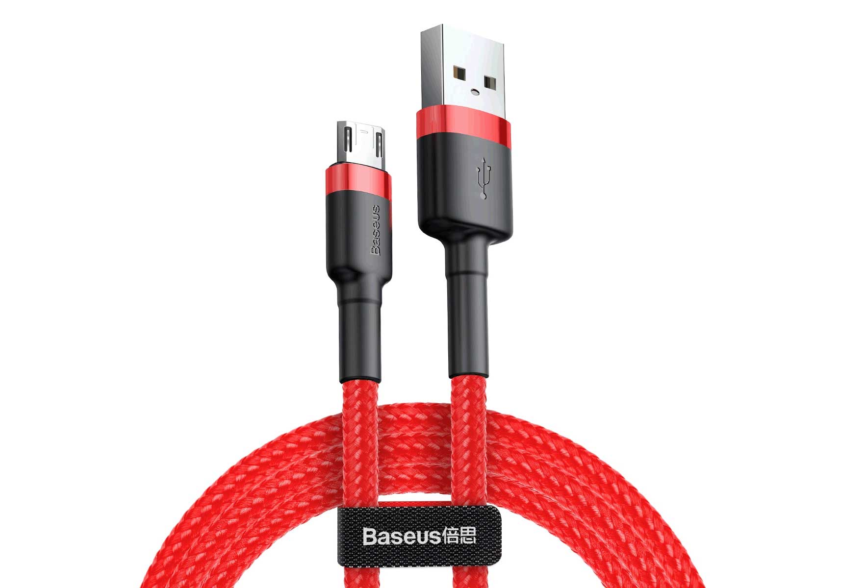цена Кабель Baseus Cafule Cable USB - MicroUSB 1.5A 2m Red CAMKLF-C09