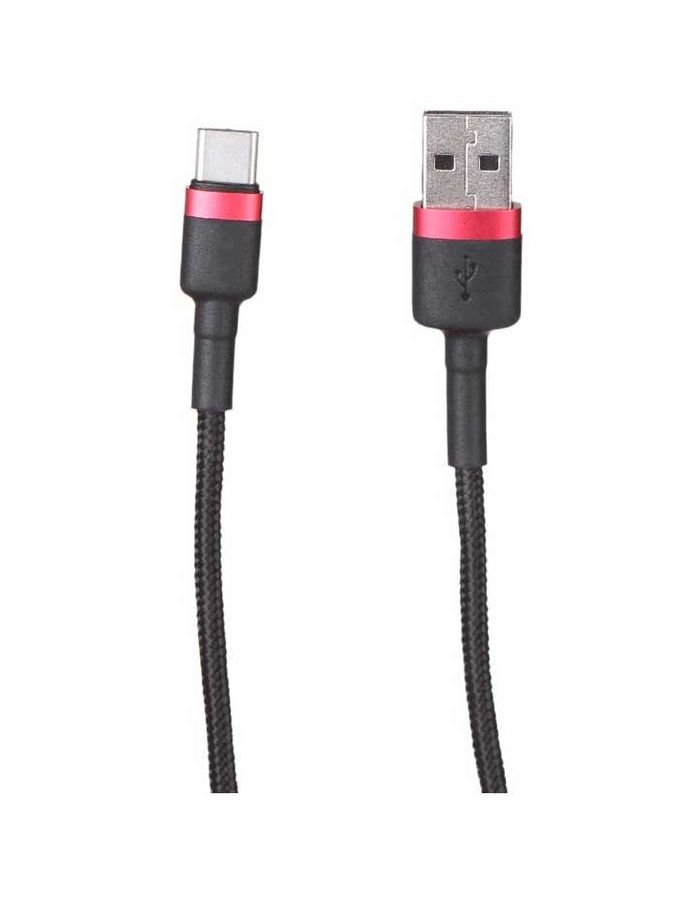 Кабель Baseus cafule Cable USB - Type-C 2A 3m Red-Black CATKLF-U91 кабель baseus cafule cable usb usb type c 2 a 3 м цвет красный черный catklf u91
