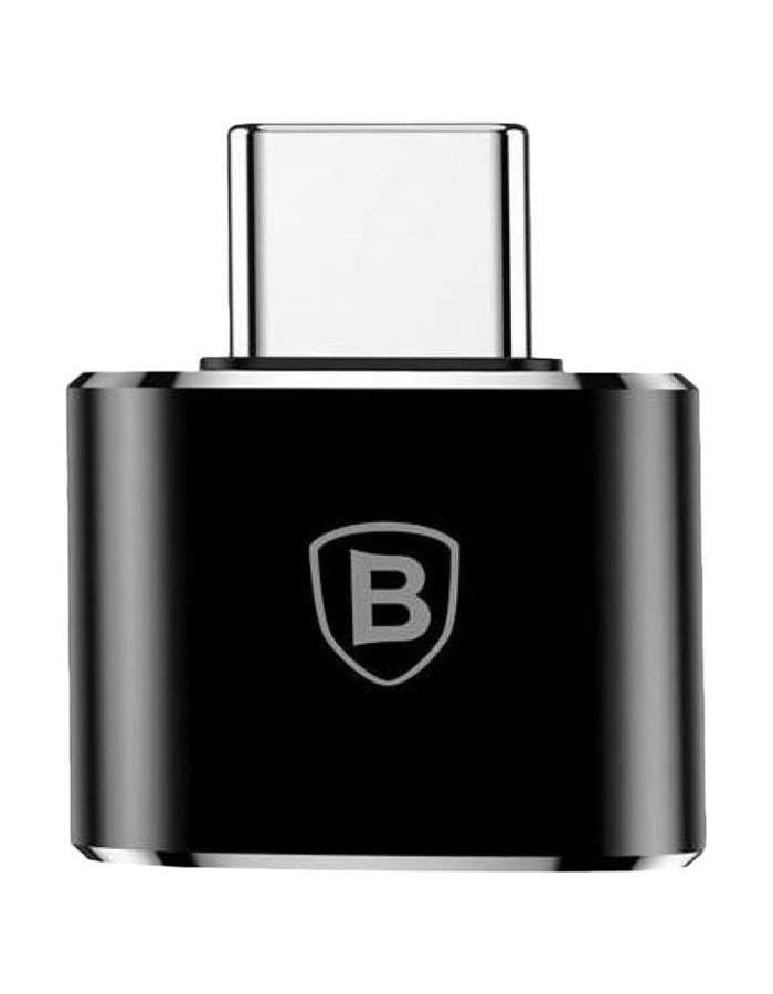цена Адаптер Baseus USB Female - Type-C Male Adapter Converter Black CATOTG-01