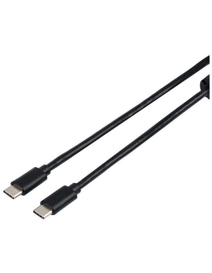 Кабель ATcom USB Type-C M - USB Type-C M 1.8m Black AT2118 кабель atcom кабель usb2 0 type c type c atcom at2118 at2118 1 8м черный oem