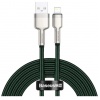 Кабель Baseus Cafule Series USB - Lightning 2.4A 2m Green CALJK-...