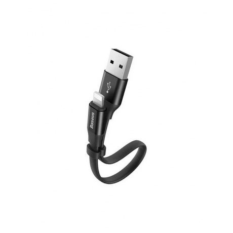 Кабель Baseus Nimble Portable Cable USB - Lightning 23см Black CALMBJ-B01 - фото 2