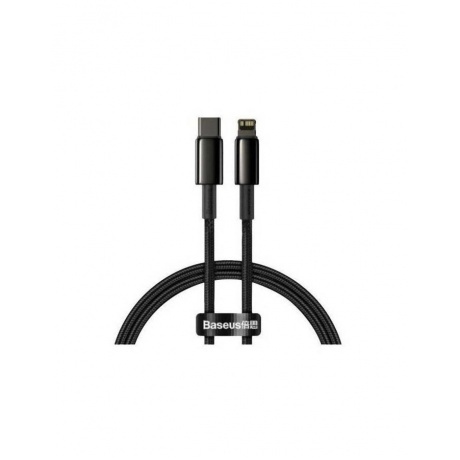 

Кабель Baseus Tungsten Gold Lightning - USB Type-C 1m Black CATLWJ-01