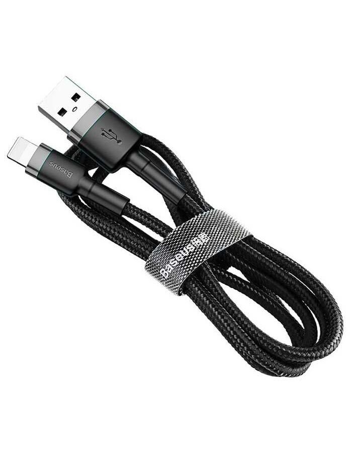 Кабель Baseus USB-Lighting 2m Black CALKLF-C19