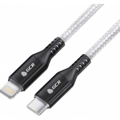Кабель GCR Type-C - Lightning MFI Power Delivery 18W 50cm GCR-53...