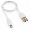 Кабель Гарнизон USB AM - Lightning 50cm White GCC-USB2-AP2-0.5M-...