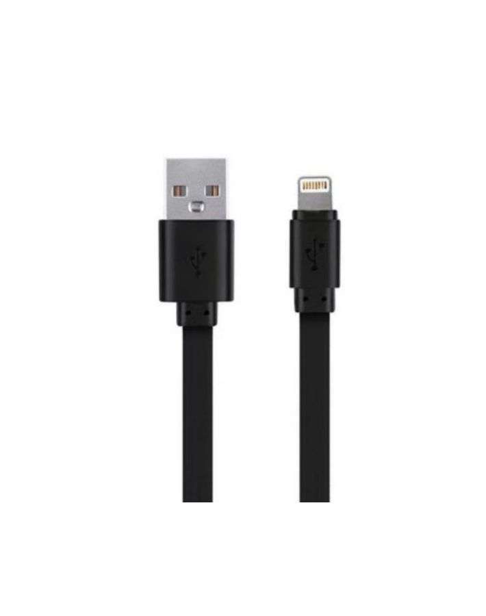 Кабель More choice USB 2.1A для Apple 8-pin Капитан ампер 1м черный K21i