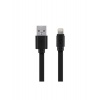 Кабель More choice USB 2.1A для Apple 8-pin Капитан ампер 1м чер...