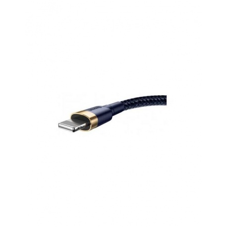 Кабель Baseus Cafule Cable USB - Lightning 1.5A 2m Gold-Blue CALKLF-CV3 - фото 2