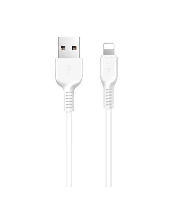 Кабель Hoco X20 Flash USB - Lightning 2m White 6957531068877