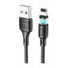 Кабель Hoco X52 Sereno USB - Lightning 2.4A 1m Black 69314747355...