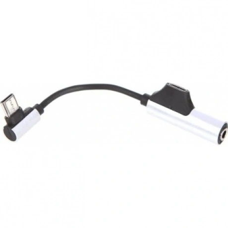 Адаптер-переходник Barn&Hollis Type-C – AUX (Jack 3.5 mm) + заря...
