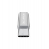 Адаптер-переходник Borofone BV4, Micro USB – Type C серебристый ...