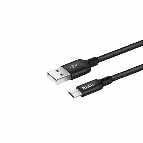 Дата-кабель Hoco X14 Times, USB - MicroUSB, черный (62844) - фото 1