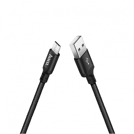 Дата-кабель Hoco X14 Times, USB - MicroUSB, черный (62844) - фото 2