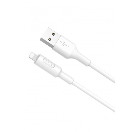 Дата-кабель Hoco X25 Soarer, USB - Lightning, белый (80114) - фото 3