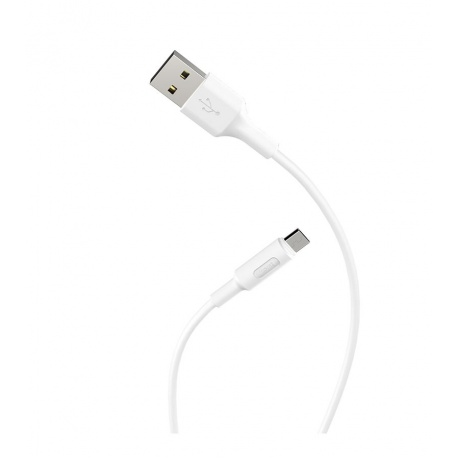 Дата-кабель Hoco X25 Soarer, USB - MicroUSB, белый (80138) - фото 3