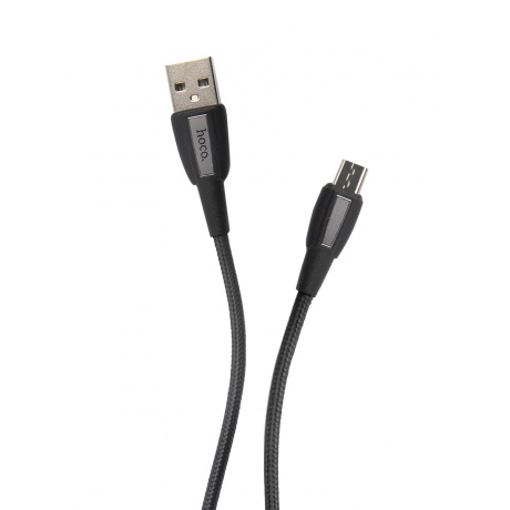 Дата-кабель Hoco X39 Titan, USB - Micro-USB, черный (11304) - фото 2