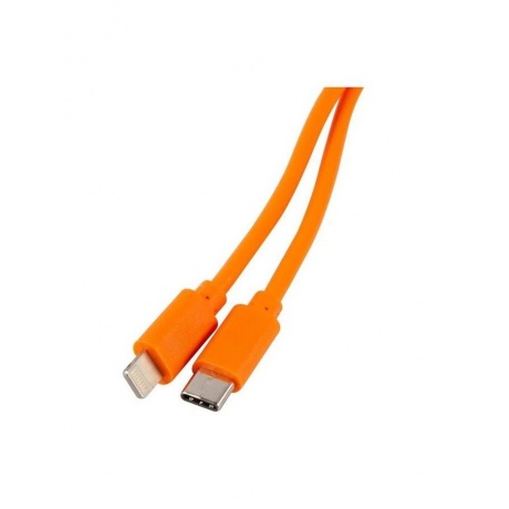 Дата-кабель MB mObility Type-C - Lightning, 3А, оранжевый УТ000025658 - фото 3