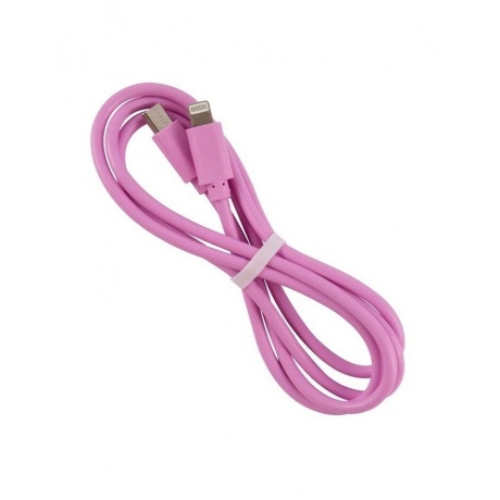 Дата-кабель MB mObility Type-C - Lightning, 3А, фиолетовый УТ000025657 - фото 2