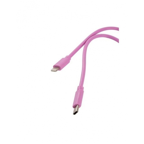 Дата-кабель MB mObility Type-C - Lightning, 3А, фиолетовый УТ000025657 - фото 3