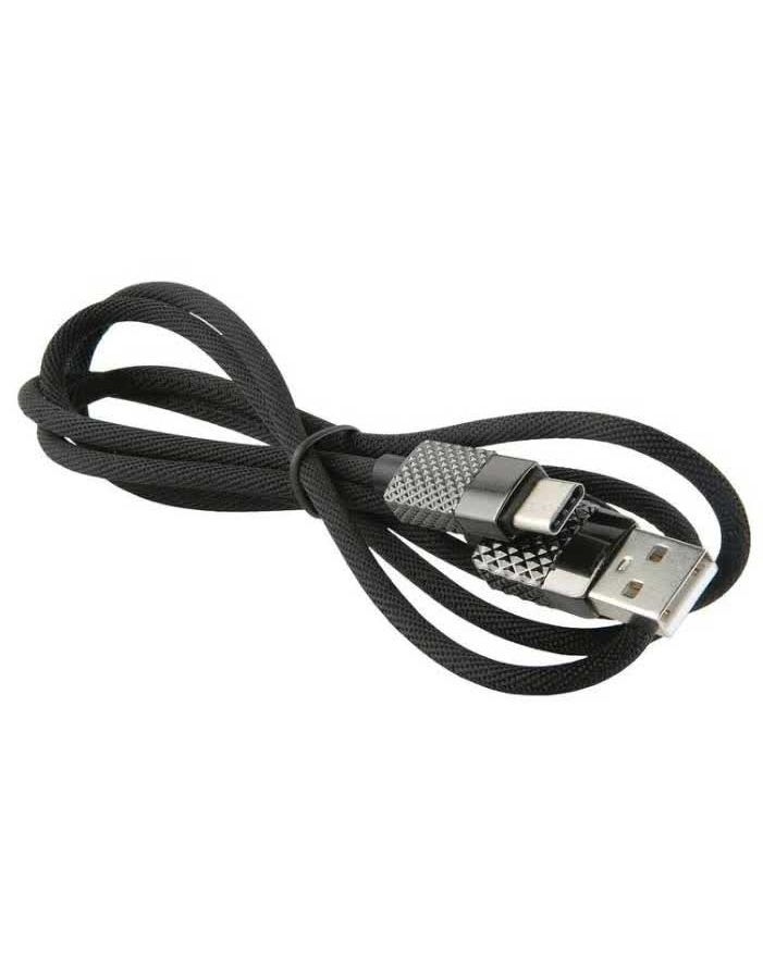 цена Дата-Кабель Red Line Rhombus USB - Type-C, черный УТ000014190