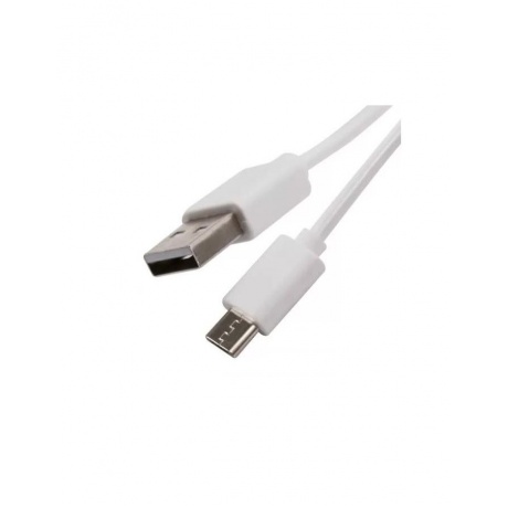 Дата-Кабель Red Line Spiral USB - Micro USB, белый УТ000026702 - фото 1
