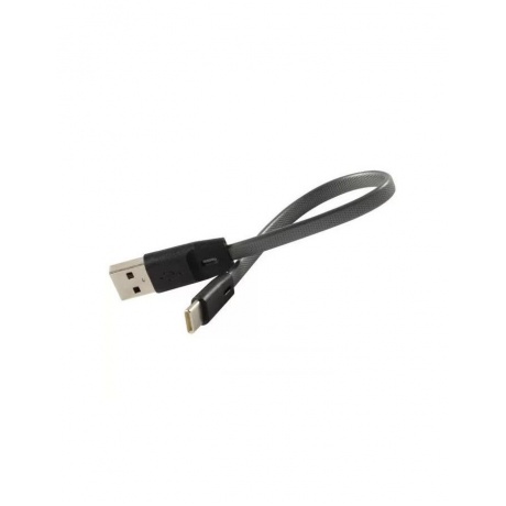 Дата-кабель Red Line USB - Type-C, 2A, 20 см, серебристый УТ000031032 - фото 1