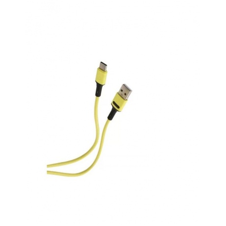 Дата-Кабель USAMS US-SJ436 U52 USB - Type-C (1 м), желтый (SJ436USB03) - фото 1