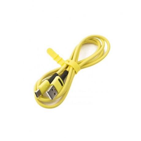 Дата-Кабель USAMS US-SJ436 U52 USB - Type-C (1 м), желтый (SJ436USB03) - фото 2