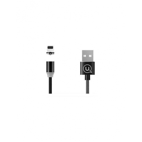 Дата-Кабель USAMS-SJ292 USB - Lightning, Магнитный кабель, черный (SJ292USB01) - фото 2