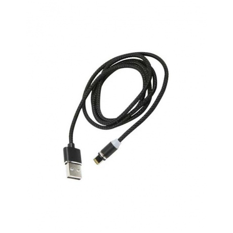 Дата-Кабель USAMS-SJ292 USB - Lightning, Магнитный кабель, черный (SJ292USB01) - фото 3